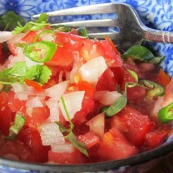 Cachumbar (Tomato, Onion and Ginger Salad)