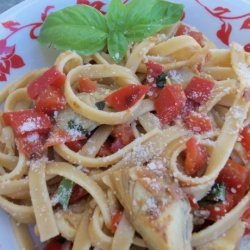 Pasta With Artichokes and Basil