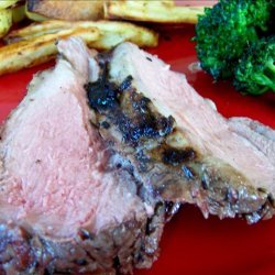 Lavender-Marinated Leg of Lamb