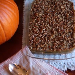 Pecan Topped Sweet Potato Casserole