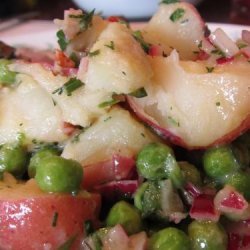 Herbed Potato Salad With Bacon and Peas