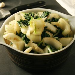 Stir-Fried Bok Choy With Ginger and Garlic