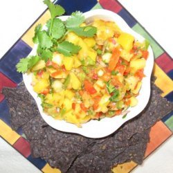 Sweet & Spicy Mango Pineapple Salsa