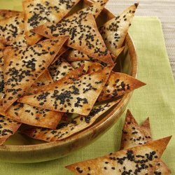 Sesame Wonton Crackers