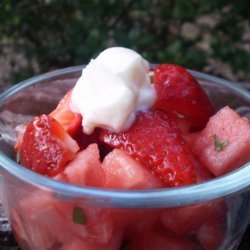 Watermelon & Raspberry Salad (21 Day Wonder Diet: Day 11)