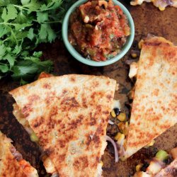 Spicy Corn Quesadillas