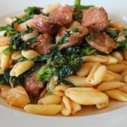 Sausage Cavatelli With Broccoli Rabe