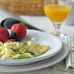 Asparagus With Eggs and Parmesan Cheese