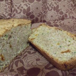 Zucchini Bread With Golden Raisins