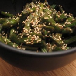 Sesame-Asparagus Stir-Fry