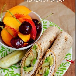 Avocado Turkey Wrap