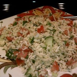 Vegetable Couscous Salad With Parmesan