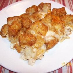 Turkey Tater Tot Hotdish