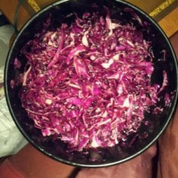 Red Pickled Cabbage