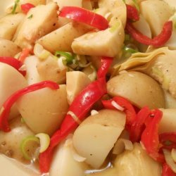 Artichoke, Red Pepper & Potato Salad