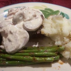 Crock Pot Smothered Mushrooms