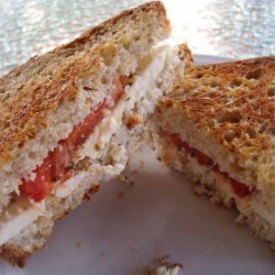 Greek Grilled Cheese Sandwich