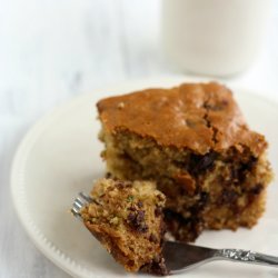 Chocolate Chip Zucchini Snack Cake