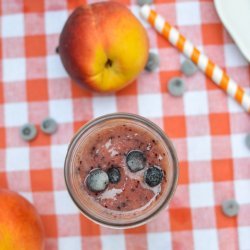 Blueberry Peach Smoothie