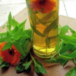 Lemon Verbena and Calendula Vinegar