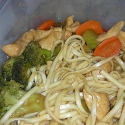 Chicken Teriyaki  With Noodles