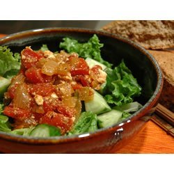 Chickpeas in Tomato Sauce With Feta and Wine