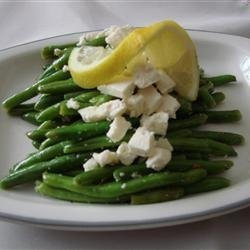 Snow on the Mountain Green Beans