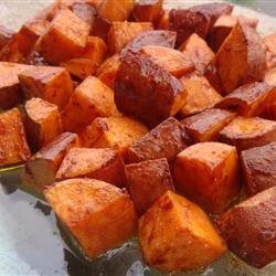 Cinnamon Sweet Potato Slices