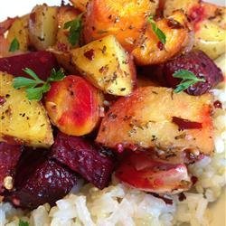 Savory Roasted Root Vegetables