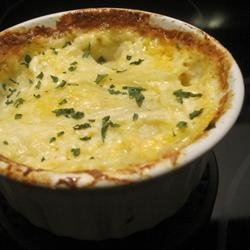 Double Cheesy Au Gratin Potatoes