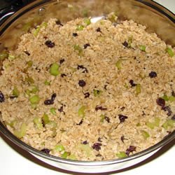 Raisin and Spice Brown Rice