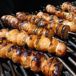 Skewered Grilled Potatoes