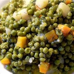 Indian Carrots, Peas and Potatoes