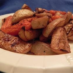 Sean's Mommy's Roasted Root Vegetables