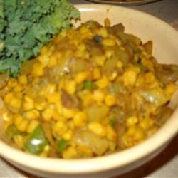 Sauteed Curried Corn