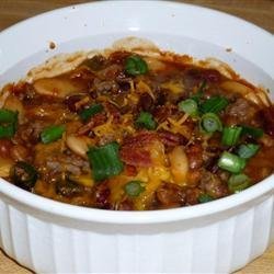 Three Bean Potluck Casserole