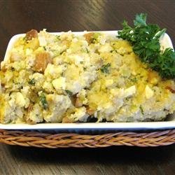 Apple Pecan Corn Bread Dressing