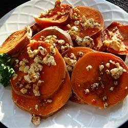 Sweet Potatoes With Feta Cheese