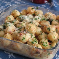 Molten Cheese Gnocchi