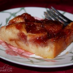 Jam and Bread Pudding