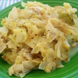 Cabbage Apple and Cheese Casserole
