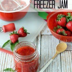 No-Cook Strawberry Jam