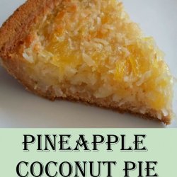 Coconut Pineapple Pie