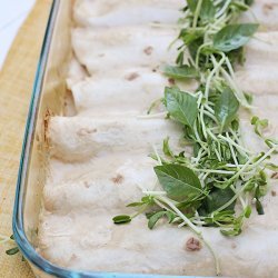 Chicken & Spinach Enchiladas