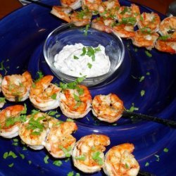 Broiled  Shrimp With Herbed Mayonnaise