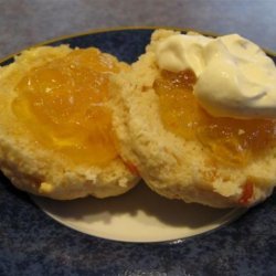 Jen's Easy  Apricot, Cream & Ginger Scones