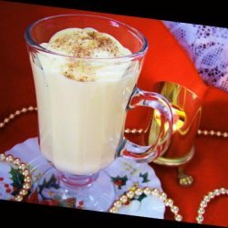 Lighter Eggnog Pudding