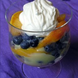 Blueberry-Peach Parfaits