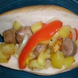 Boston Sausage Grinder (Or Submarine Sandwich)