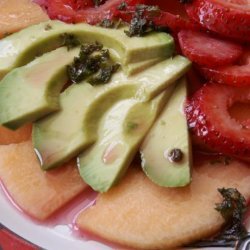 Strawberry, Melon & Avocado Salad